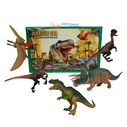 5 piezas dinosaurios para niños